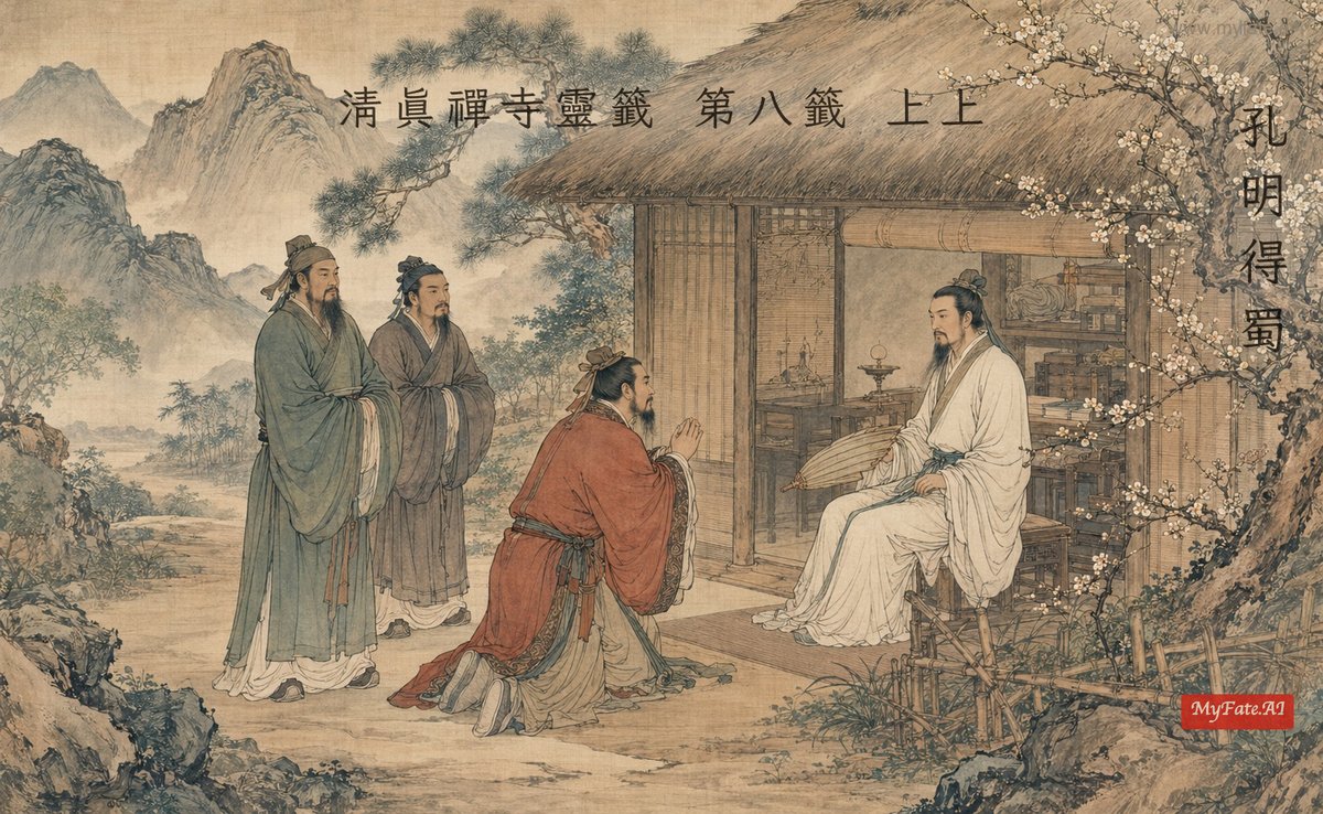 孔明得蜀 典故插圖