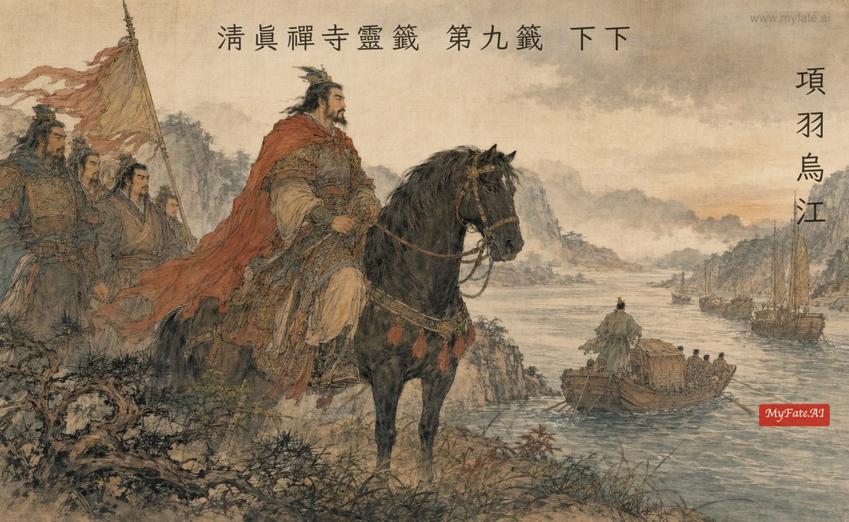 項羽烏江 典故插圖