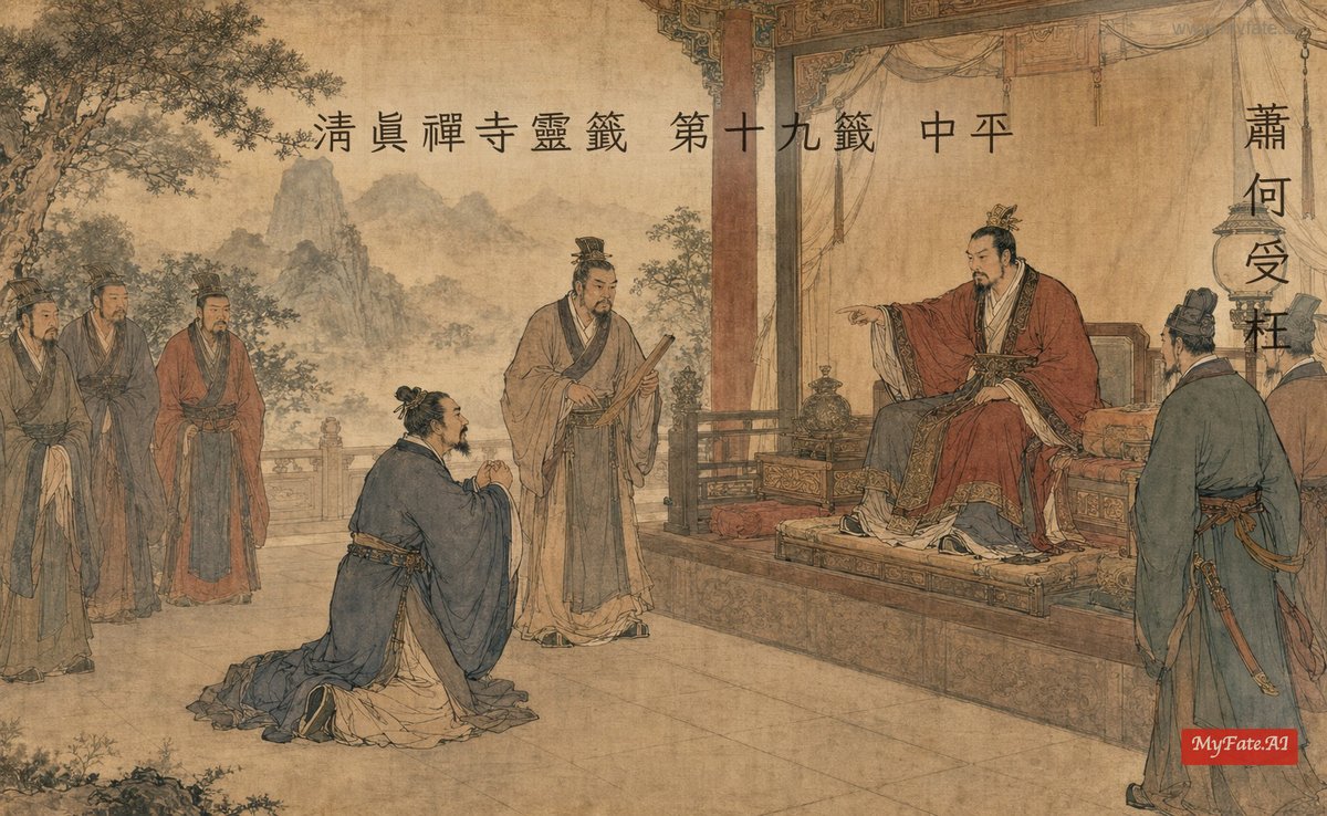 蕭何受枉 典故插圖