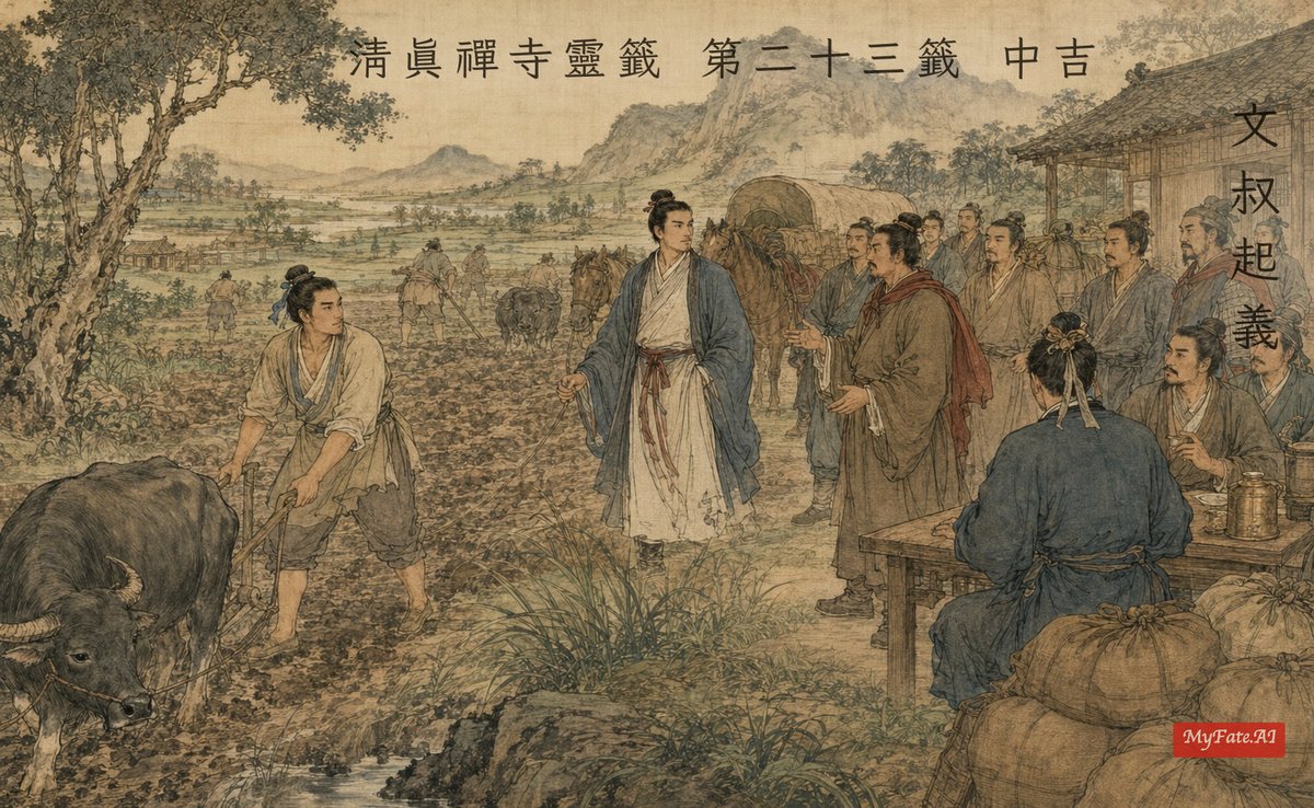 文叔起義 典故插圖