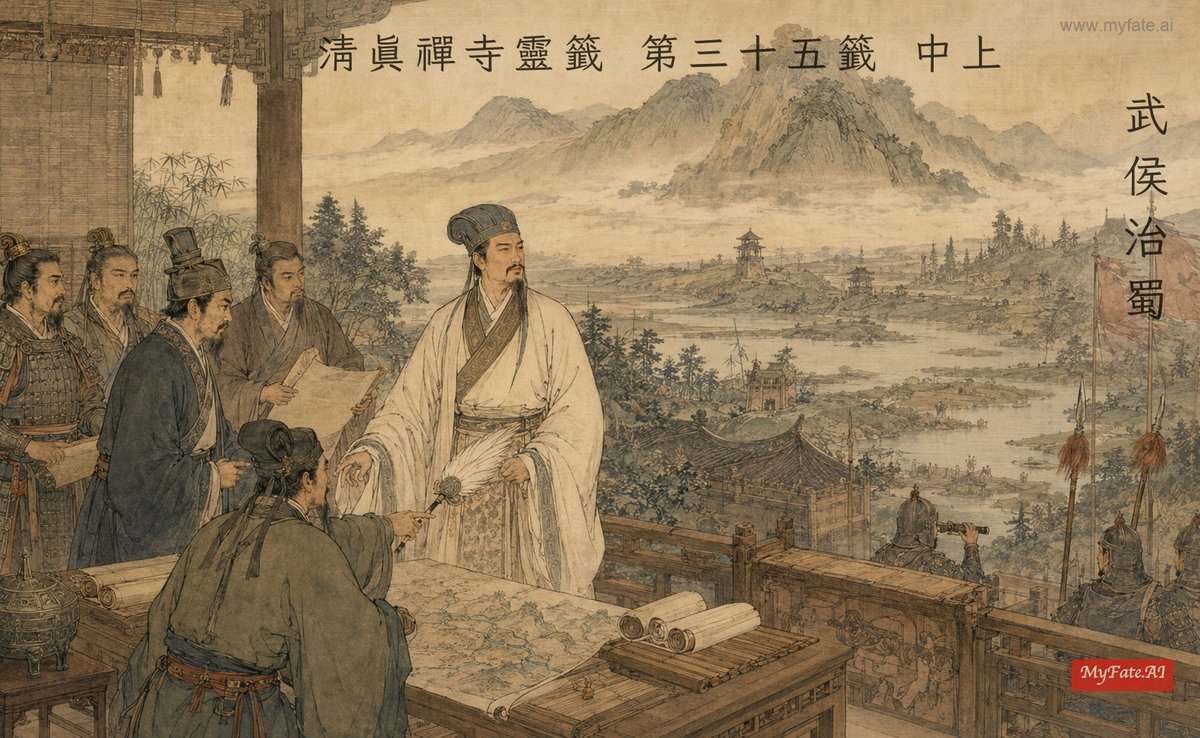 武侯治蜀 典故插圖