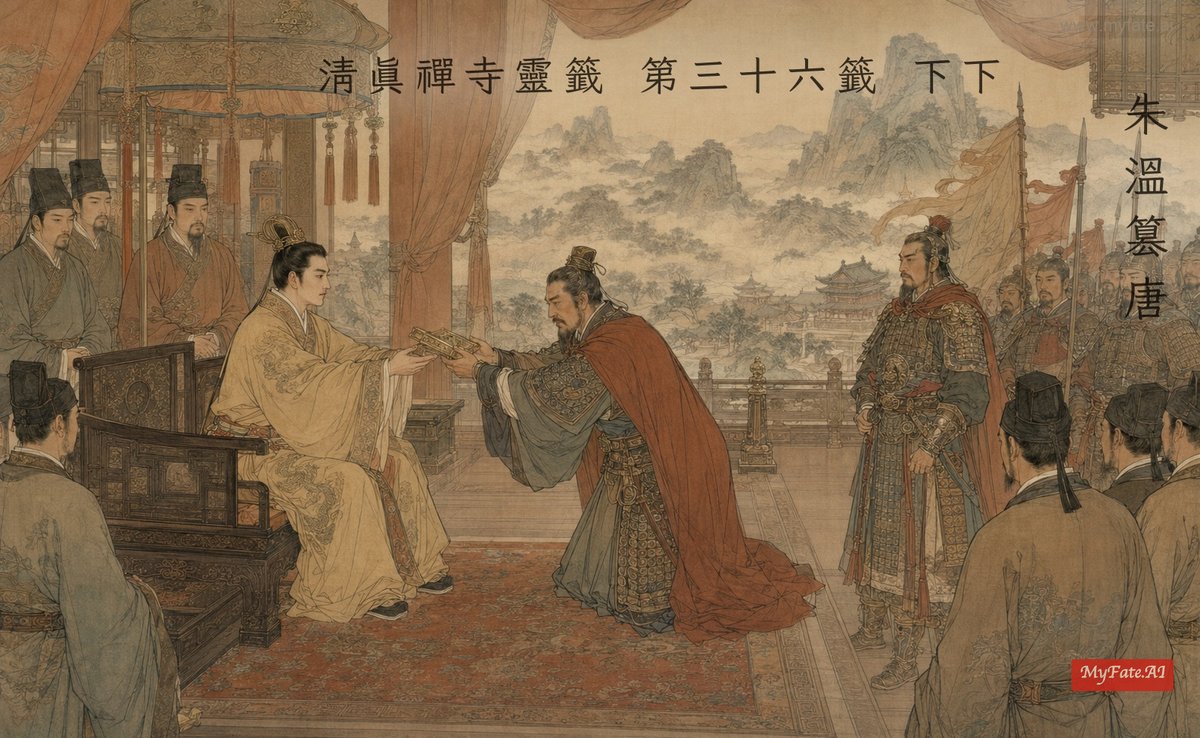 朱溫篡唐 典故插圖