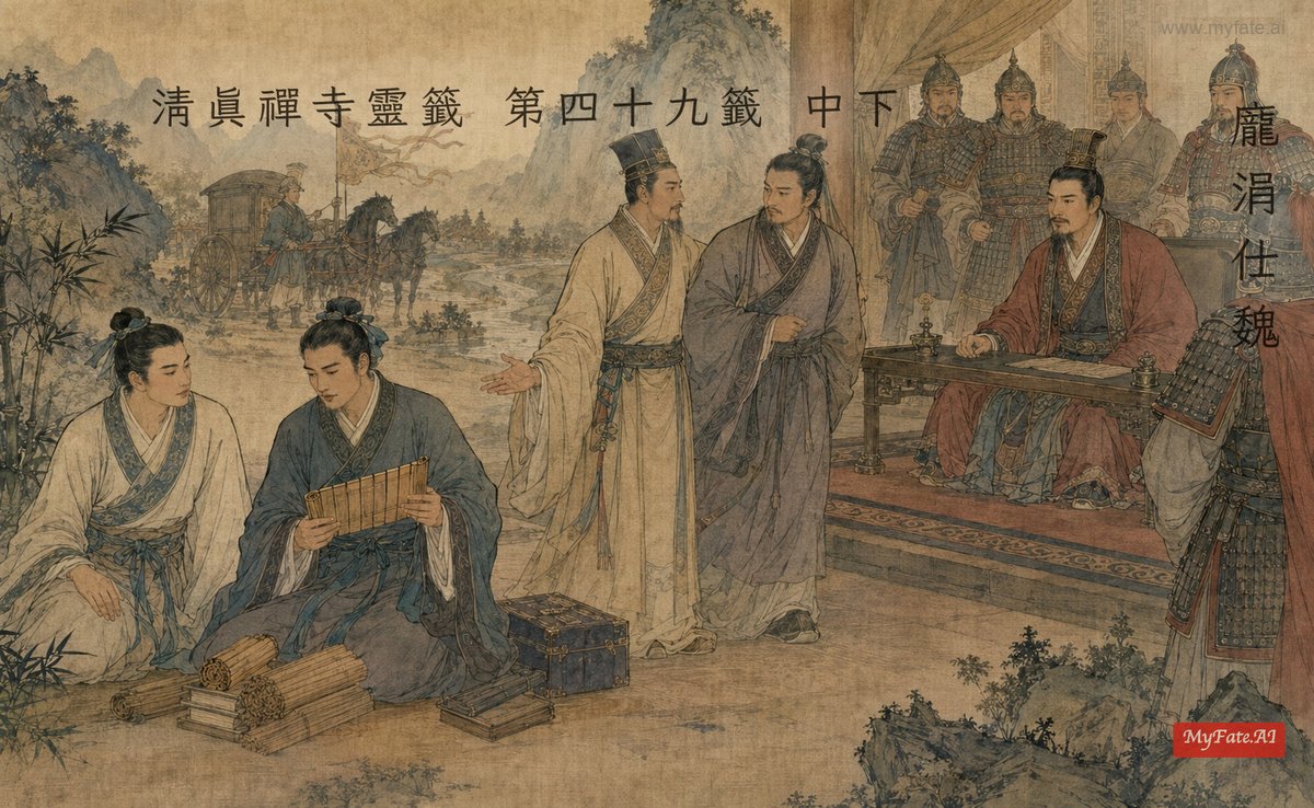 龐涓仕魏 典故插圖