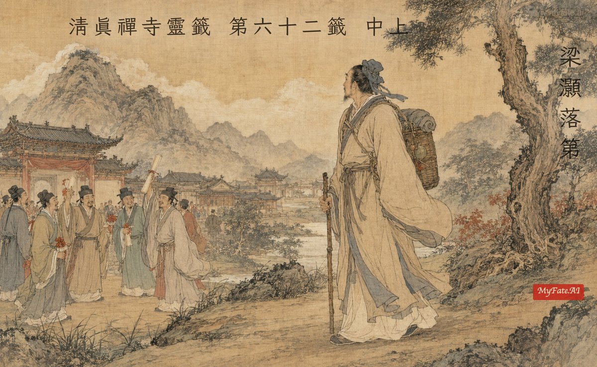 梁灝落第 典故插圖