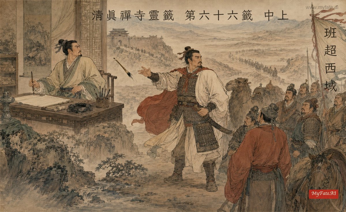 班超西域 典故插圖