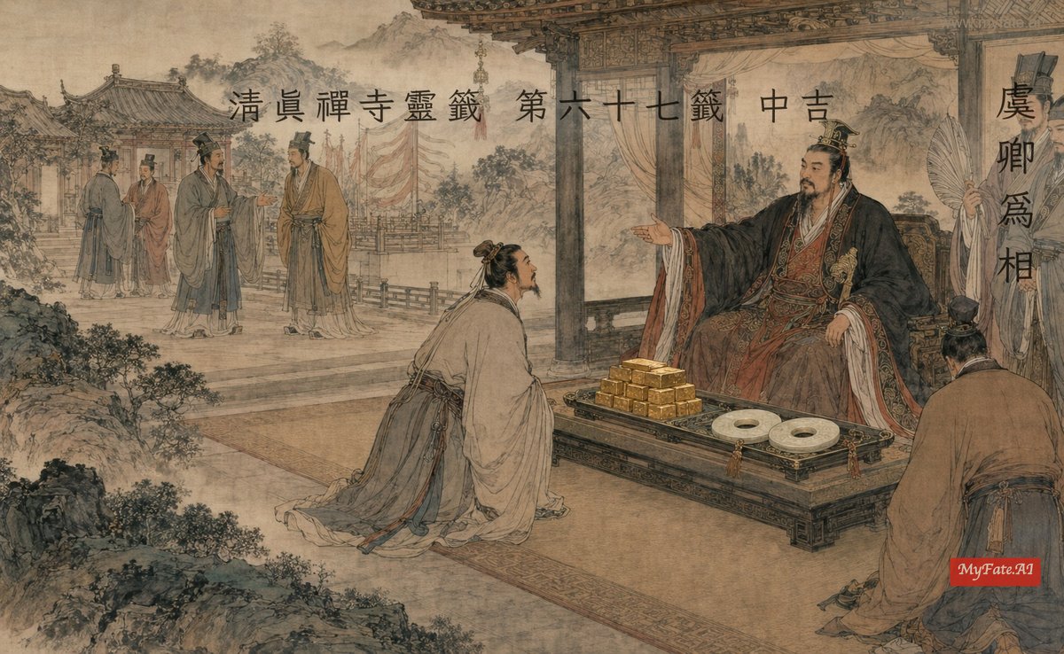 虞卿為相 典故插圖