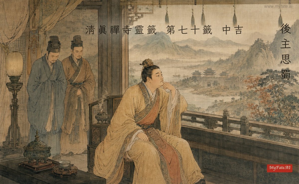 後主思蜀 典故插圖