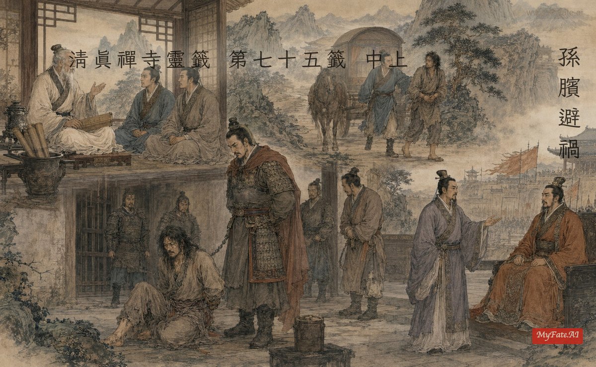 孫臏避禍 典故插圖