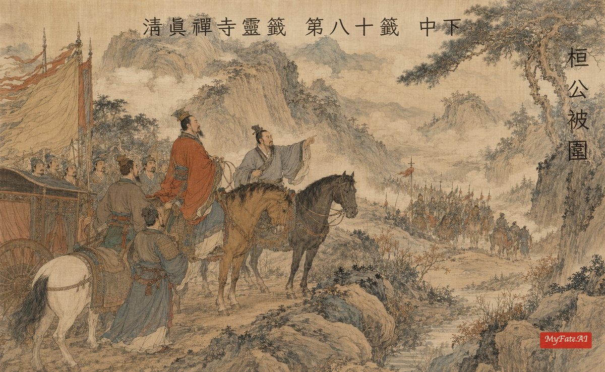 桓公被圍 典故插圖