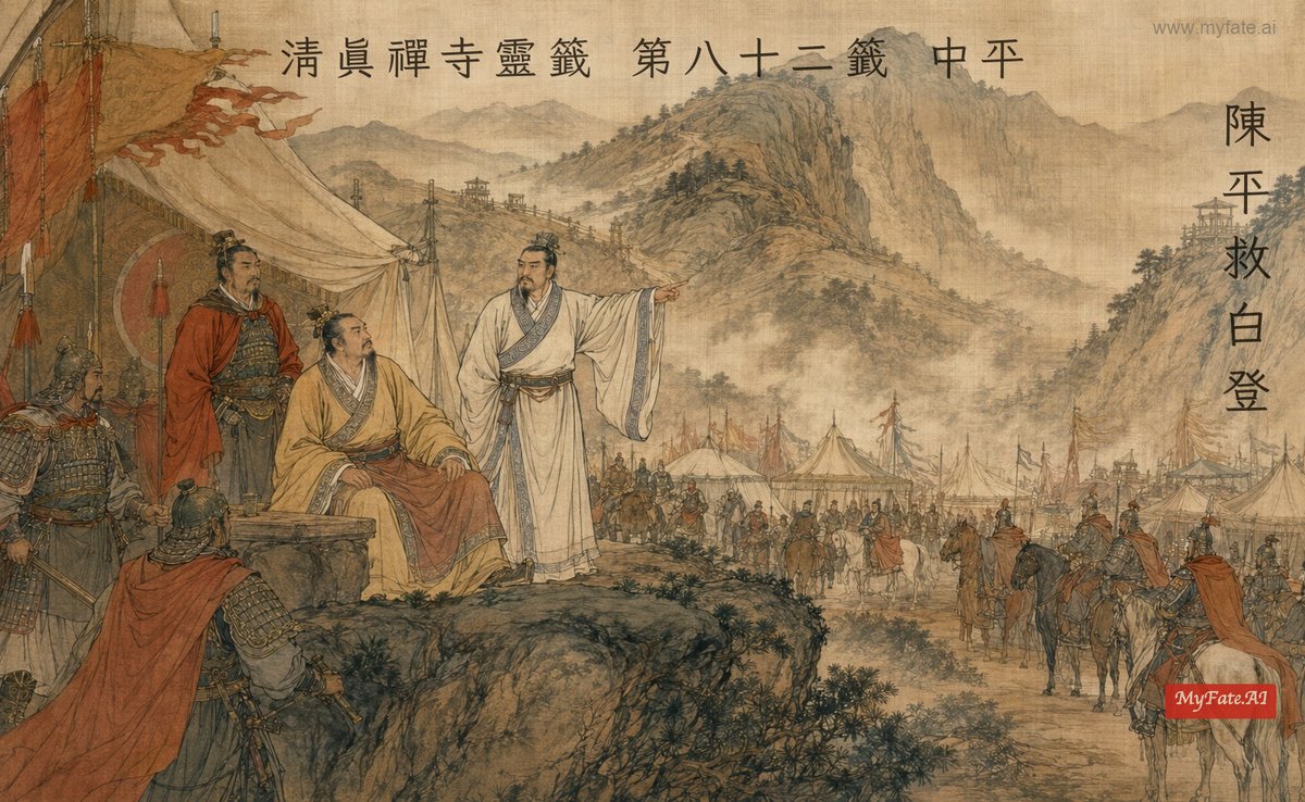 陳平救白登 典故插圖