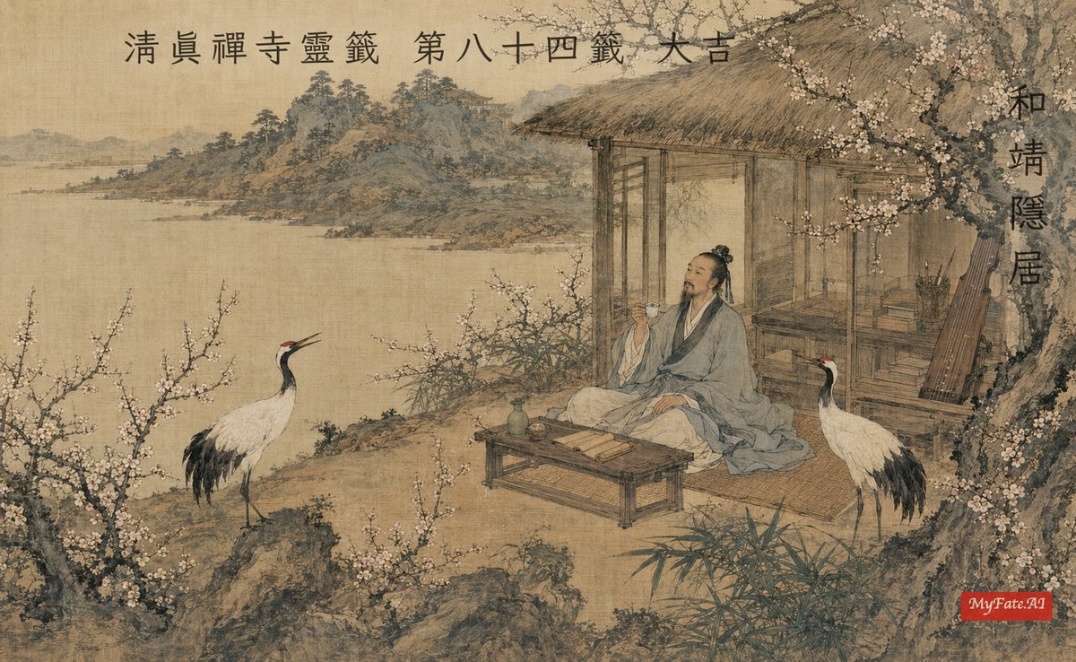 和靖隱居 典故插圖