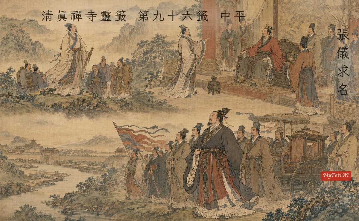 張儀求名 典故插圖