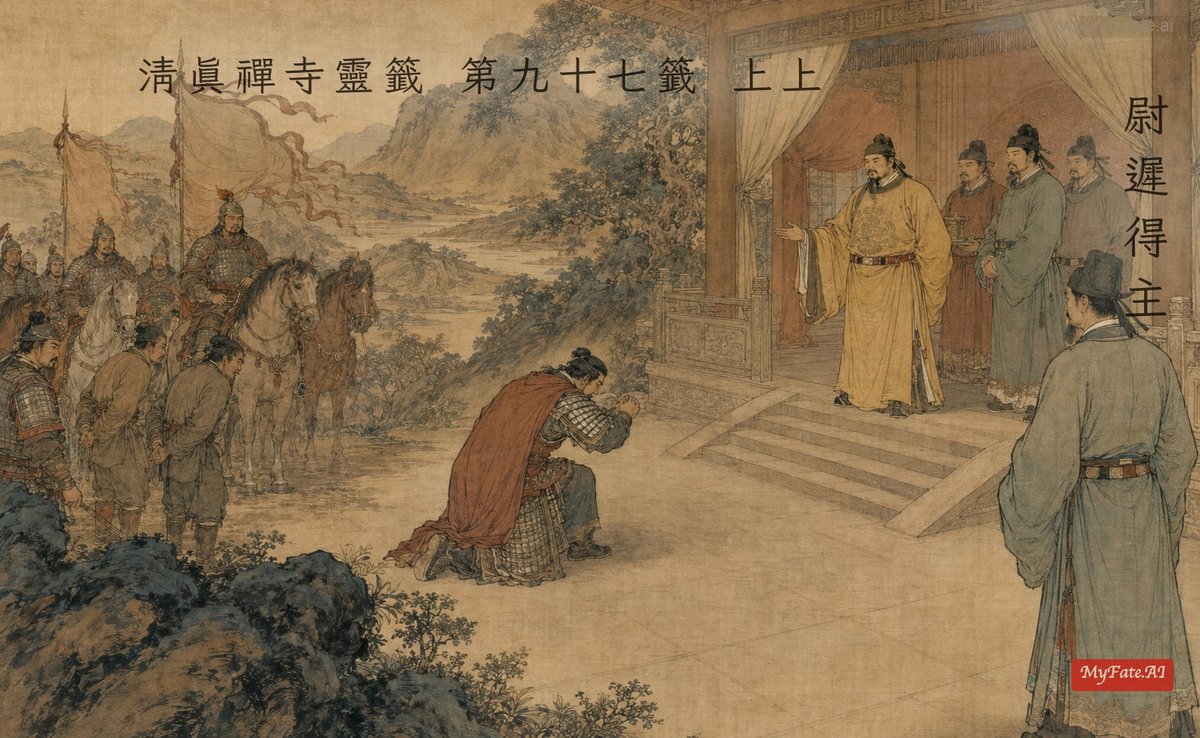 尉遲得主 典故插圖