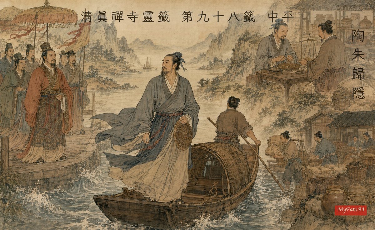 陶朱歸隱 典故插圖