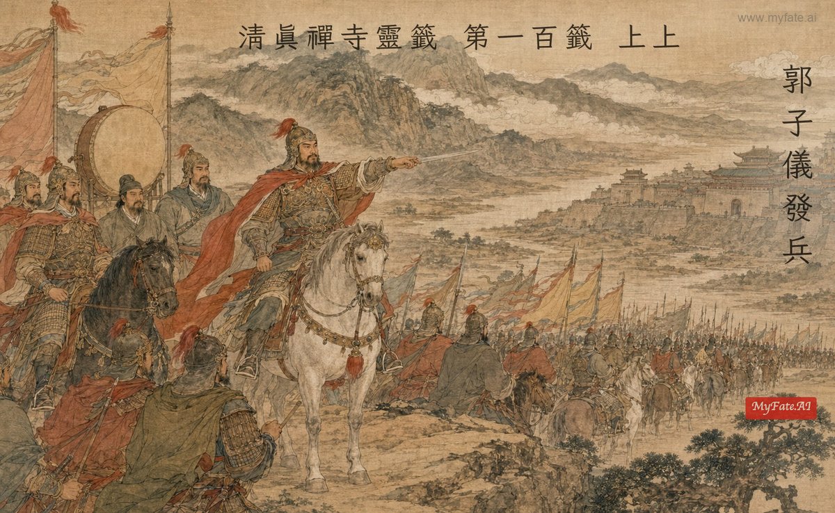 郭子儀發兵 典故插圖