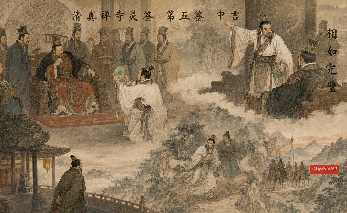 相如完璧 典故插图