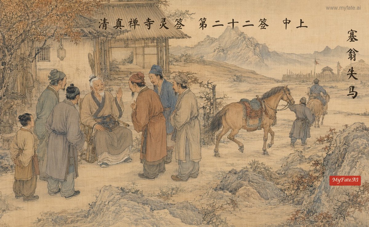 塞翁失马 典故插图