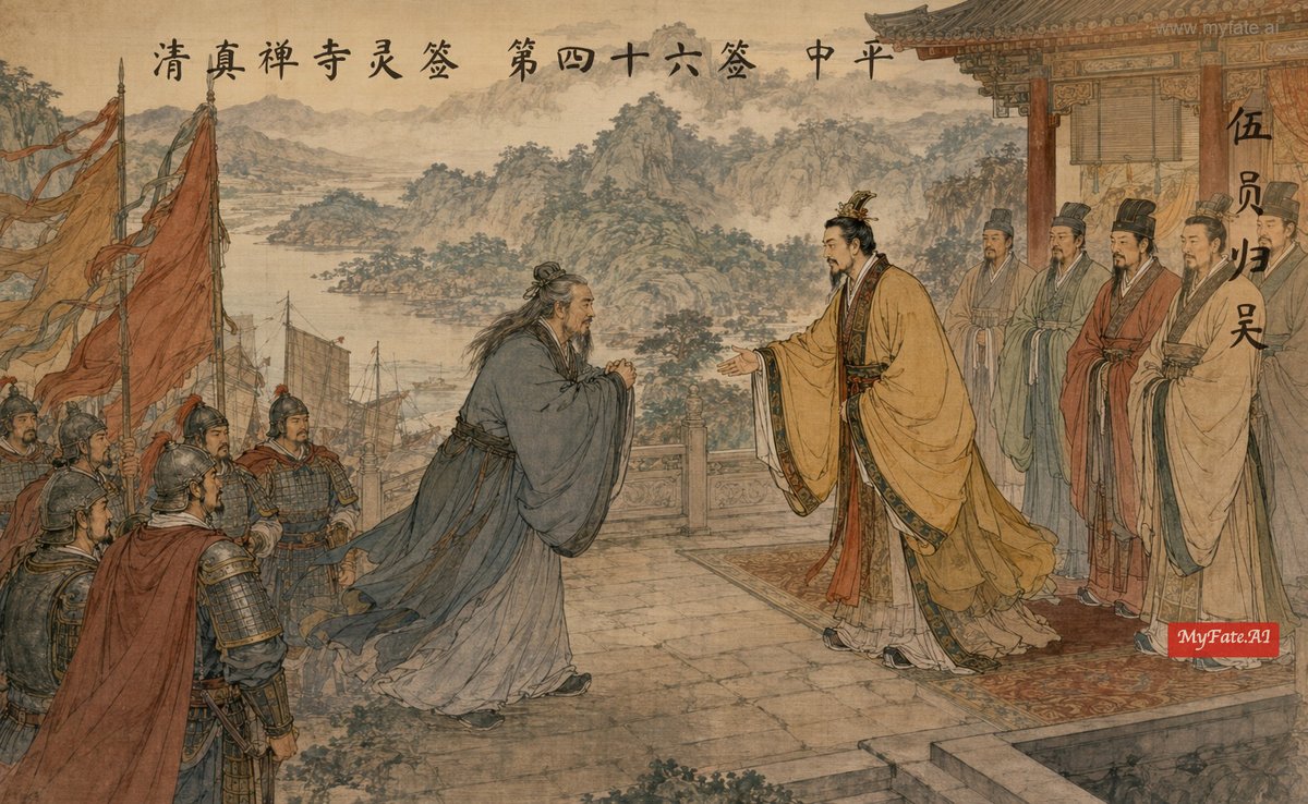 伍员归吴 典故插图