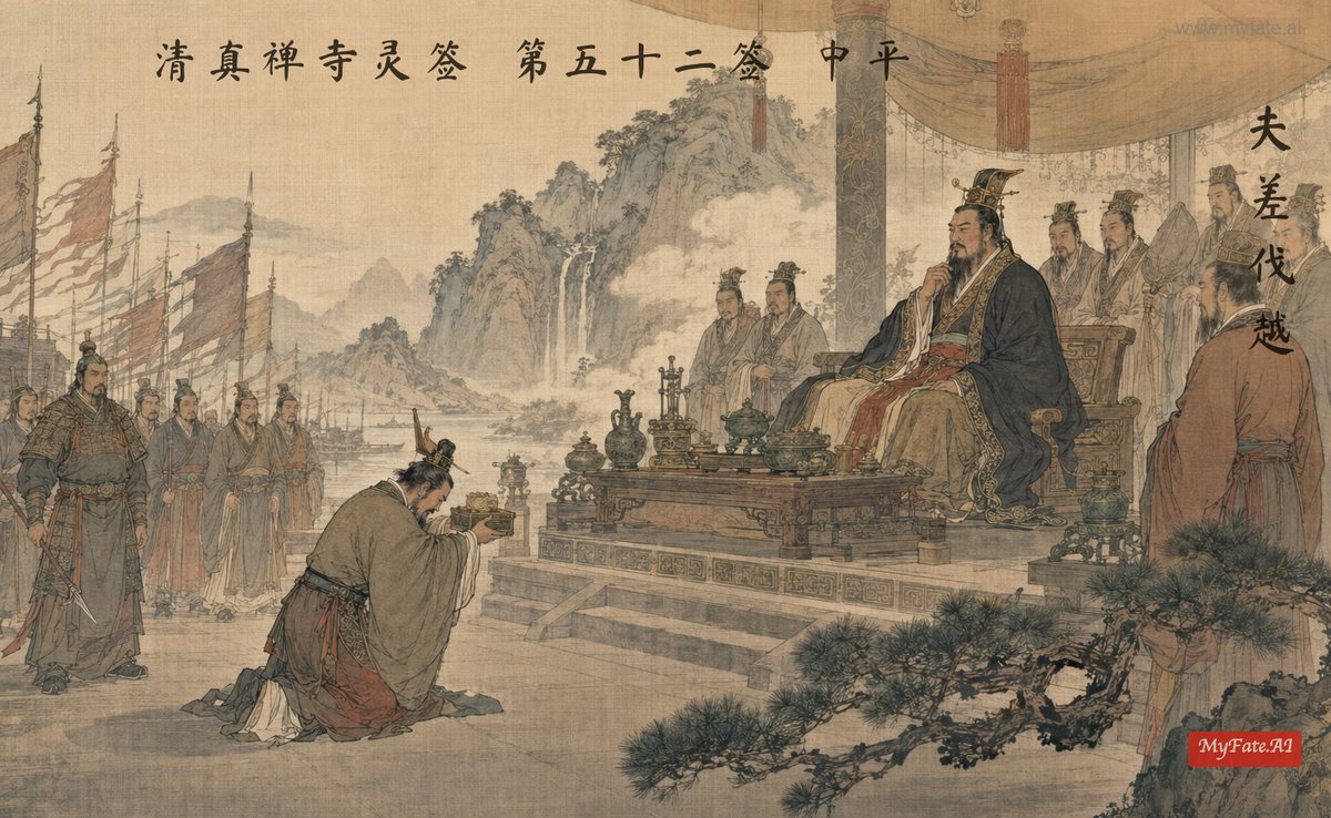 夫差伐越 典故插图