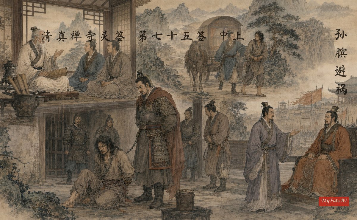 孙膑避祸 典故插图