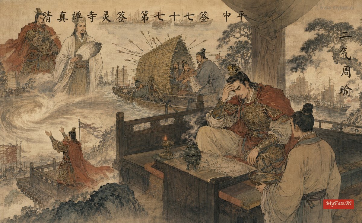 二气周瑜 典故插图