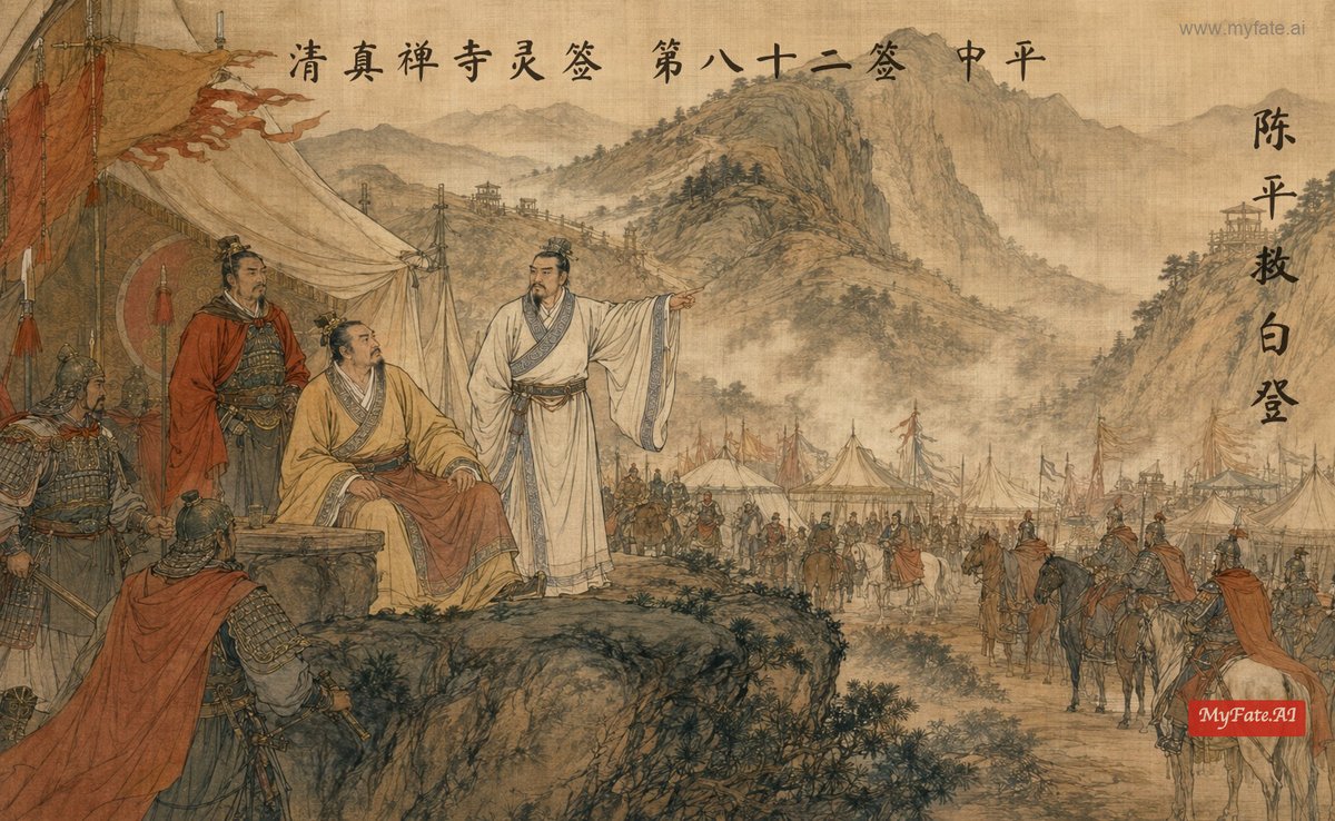 陈平救白登 典故插图