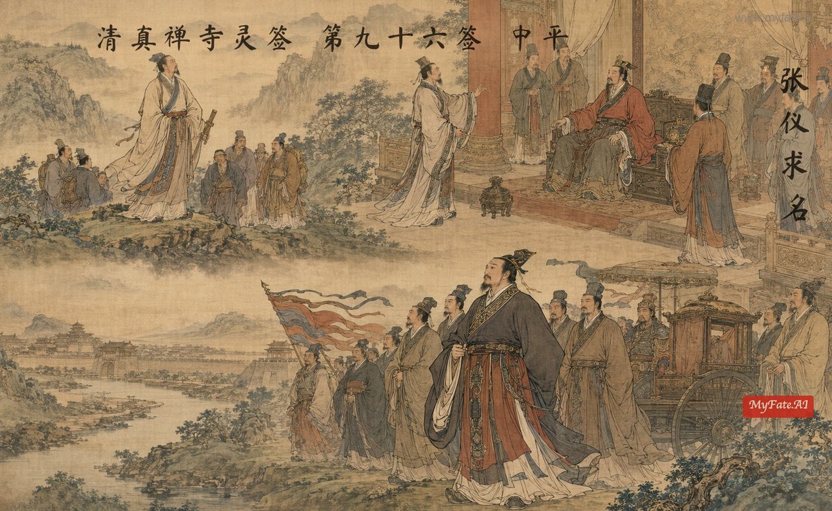 张仪求名 典故插图
